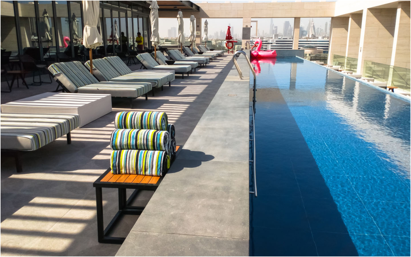 Rooftop Swimming Pool at the Zabeel House Al Seef